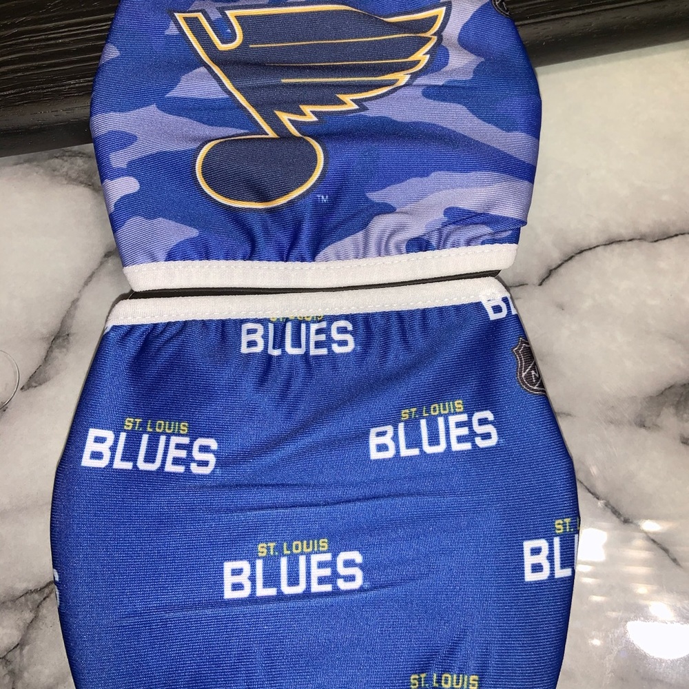 NHL St Louis Blues Face Covering 2 Pack